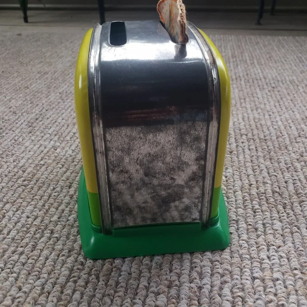 Vintage Toy Toaster Sunnie Miss Ohio Art Company